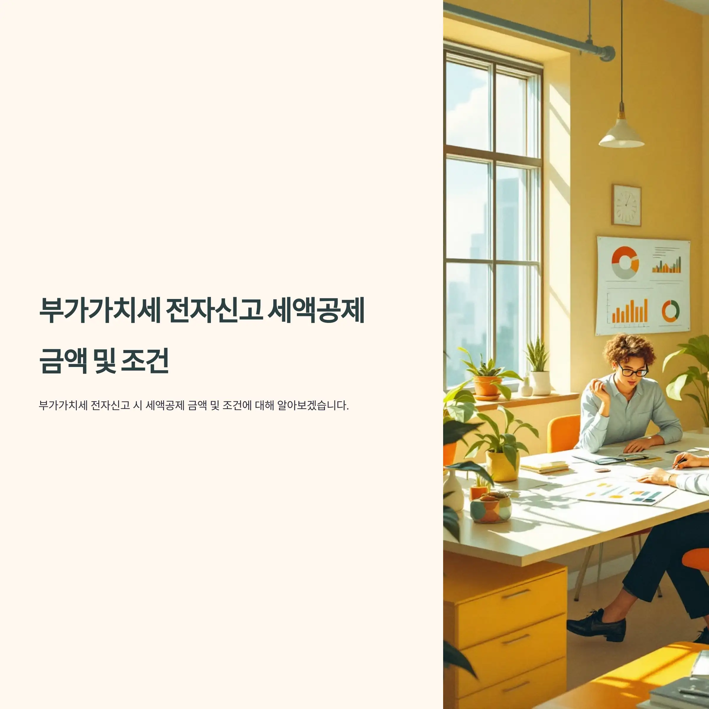 부가가치세 전자신고 세액공제 조건