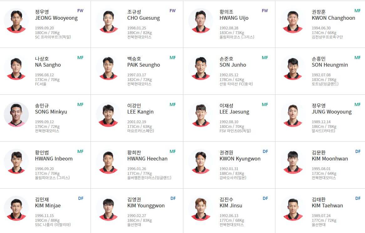 월드컵 중계일정