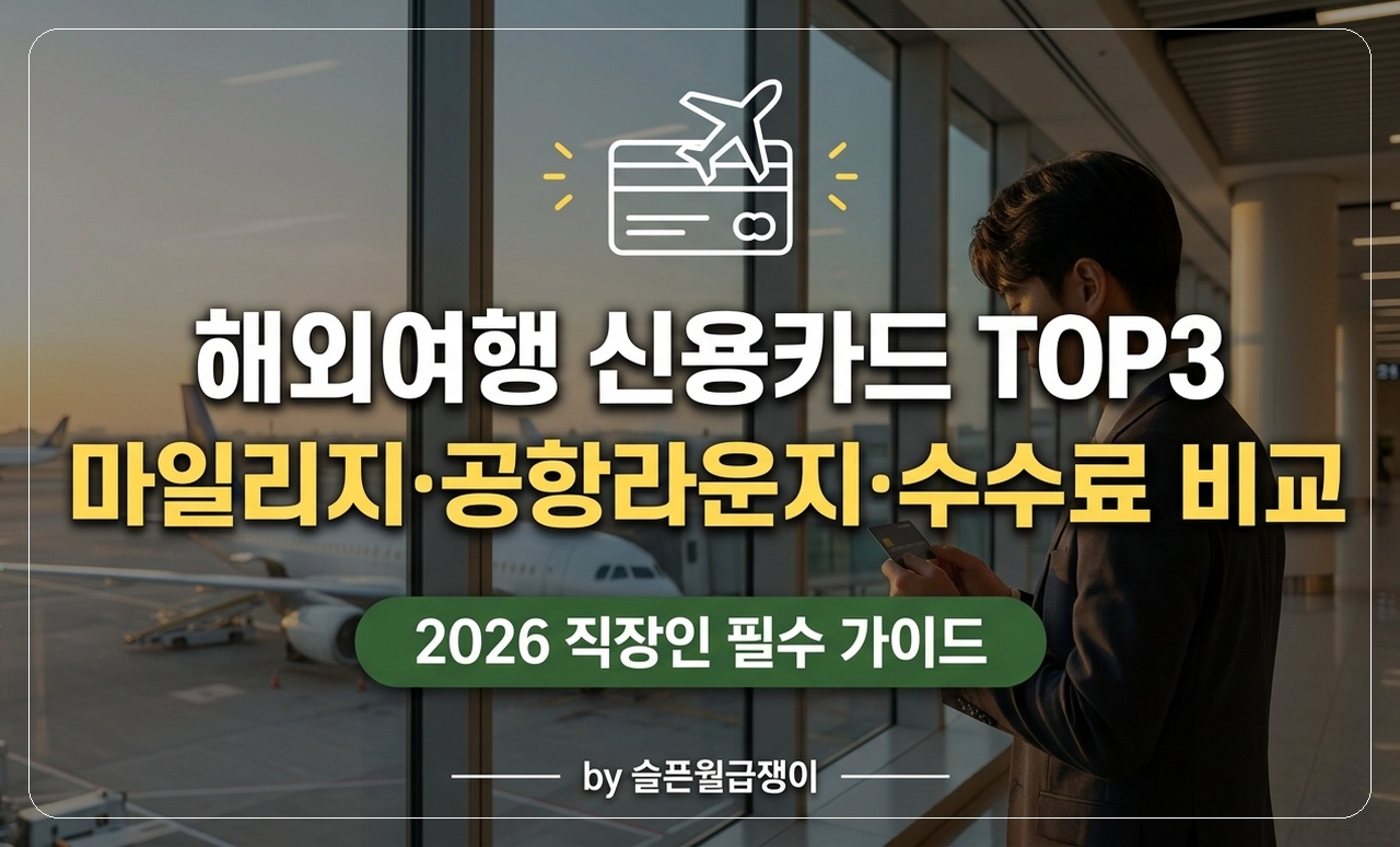 해외여행 신용카드 비교 썸네일