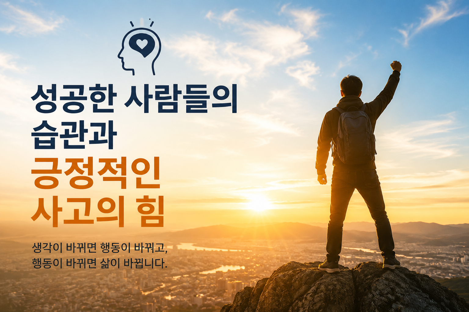 성공한 사람들의 습관과 긍정적인 사고의 힘