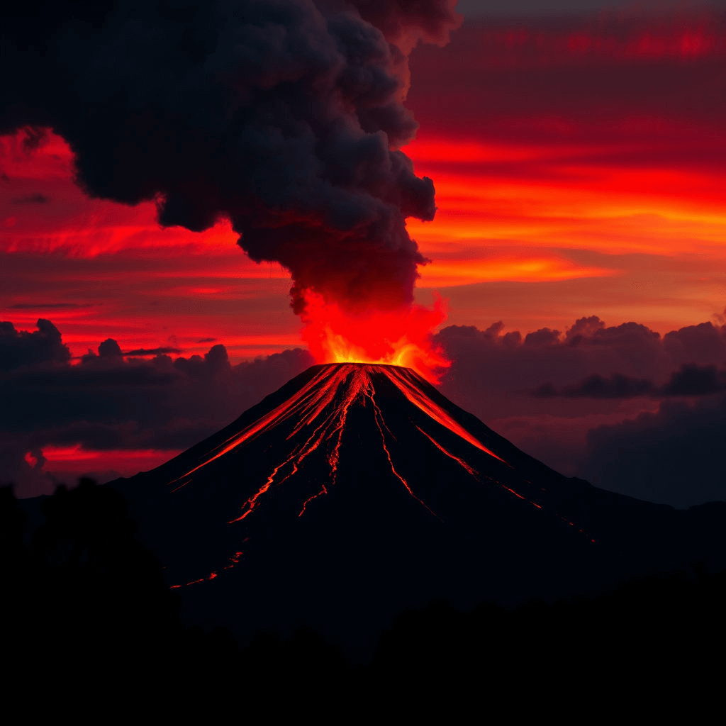 화산 폭발 꿈해몽