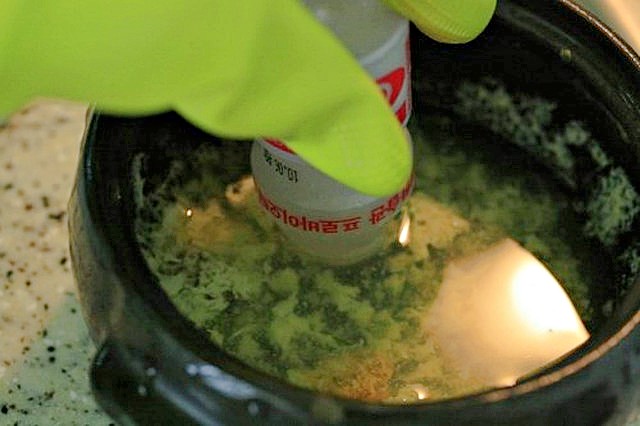 계란찜 뚝배기 닦는 법, 뚝배기 설거지, 비린내 없애는법