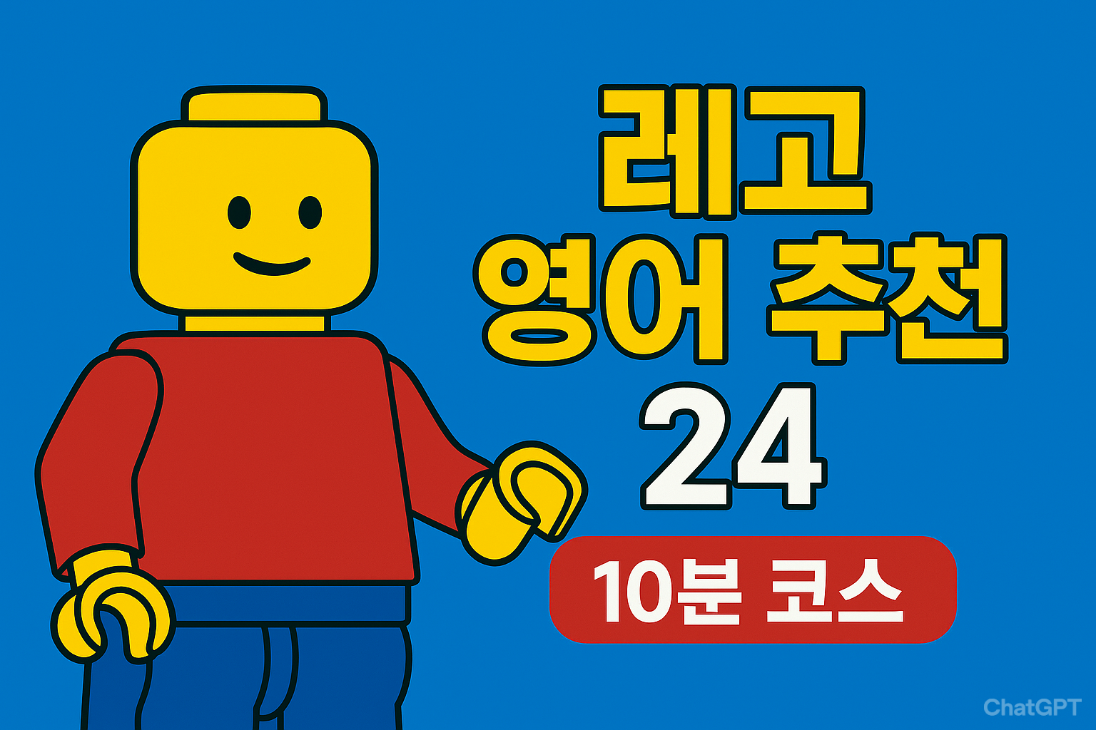레고 영어 24선 썸네일(오늘 10분 실행)