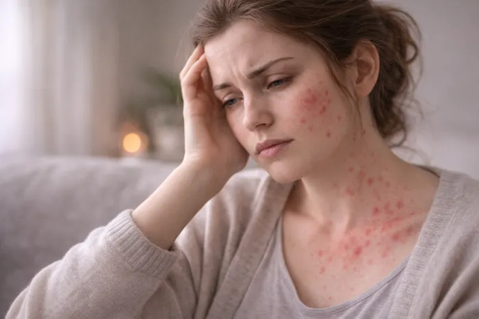 피부에 붉은반점이 생기는 이유