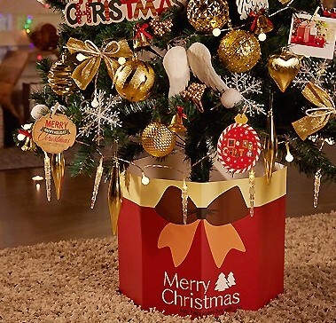 다리 가리개 박스 사진