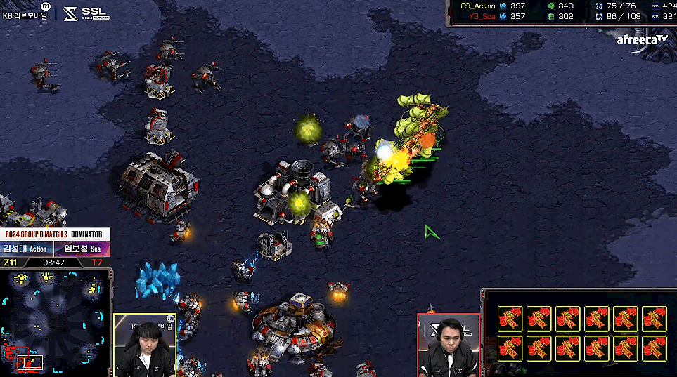 D조 2경기 뮤탈공격2