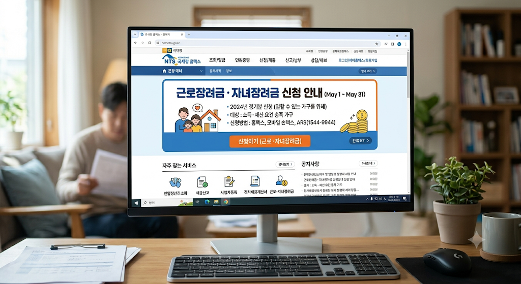 2026 근로장려금 지급일 신청 자격 조회