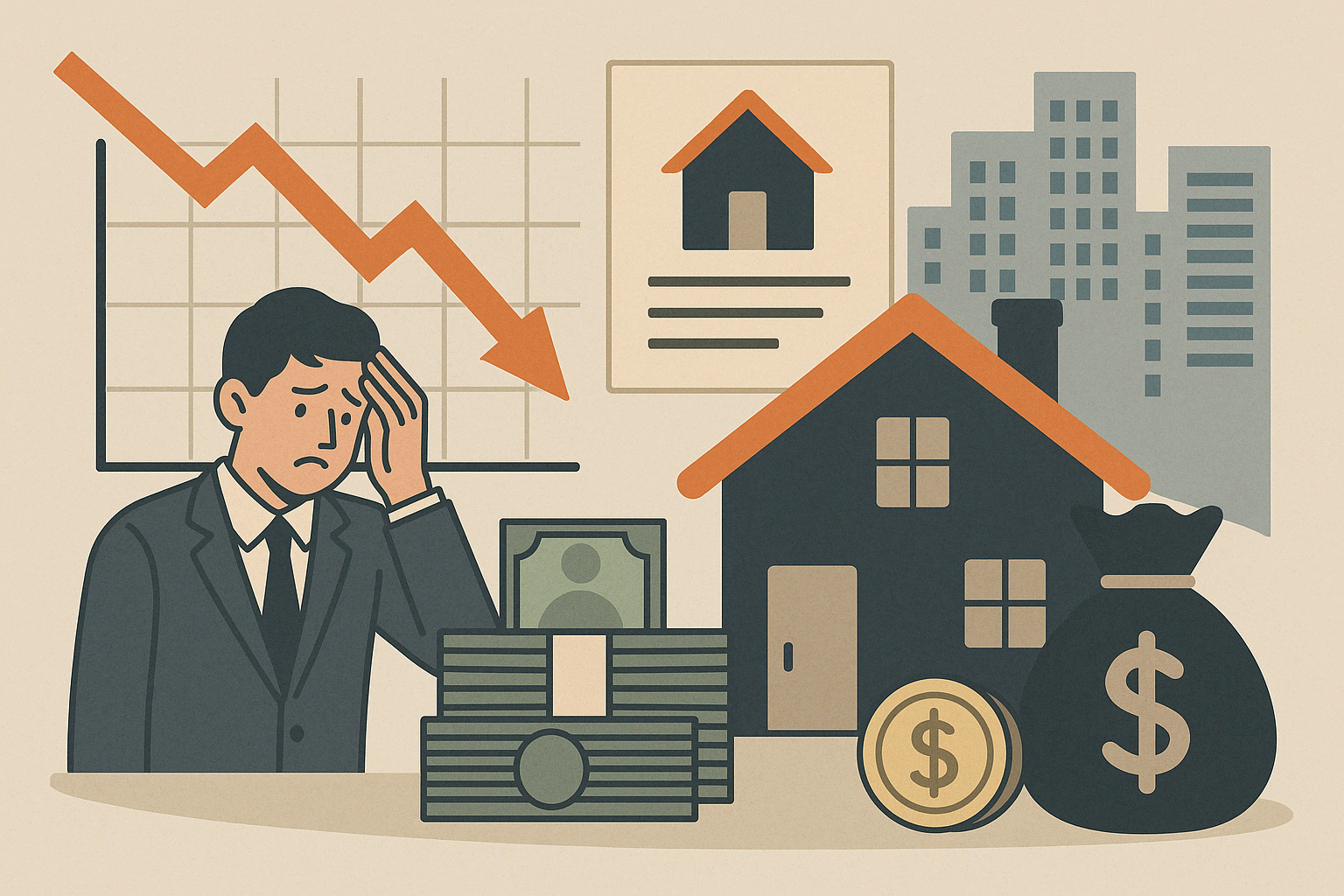 한국 부동산 현실 – 집값 하락과 전세 위기, 그리고 현금 전략