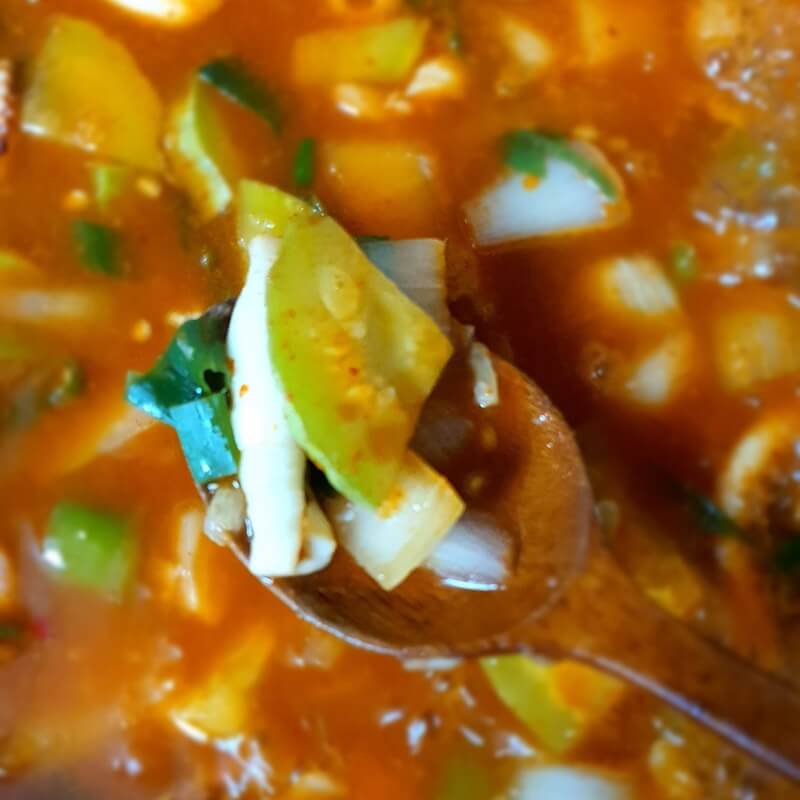 오징어찌개-완성