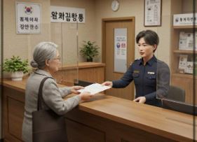 산불 재난지원금 신청하기