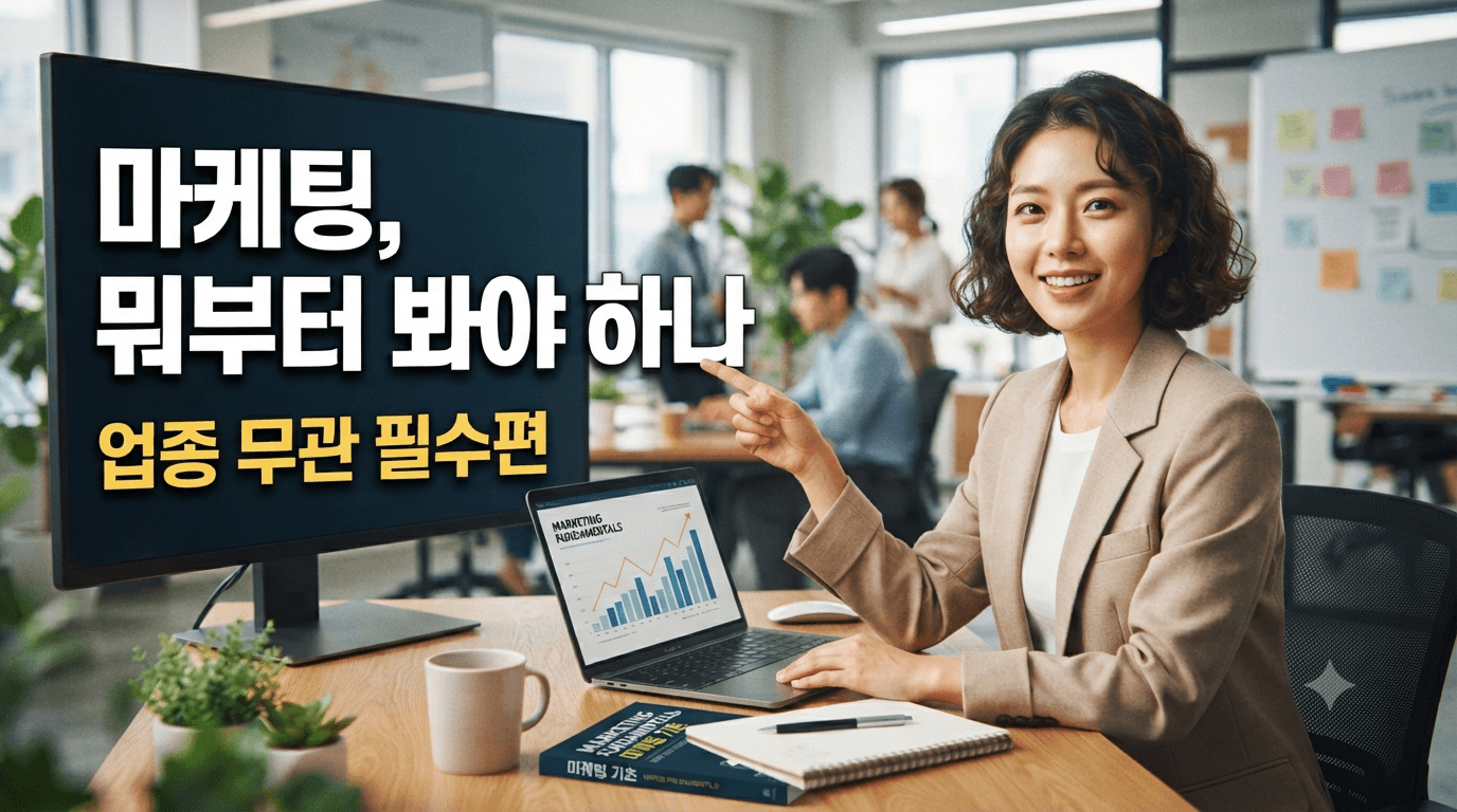 마케팅 뭐부터 봐야하나
