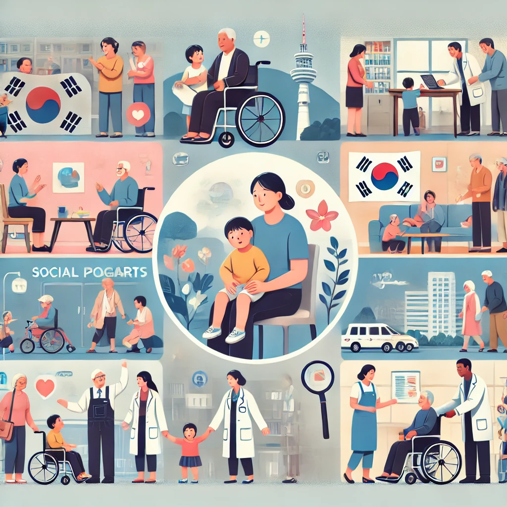 우리나라에서 시행되고 있는 사회복지 정책