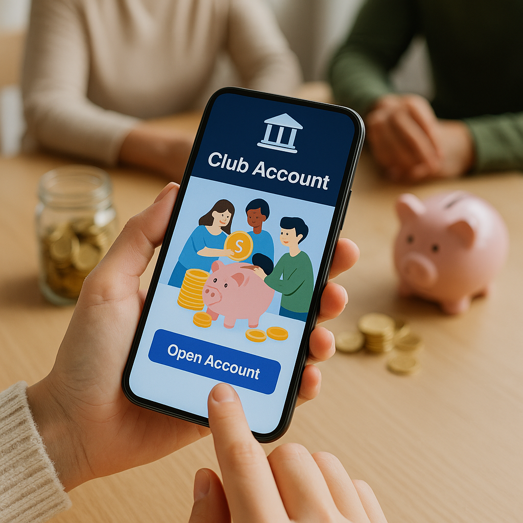 카카오뱅크 모임통장 개설 방법