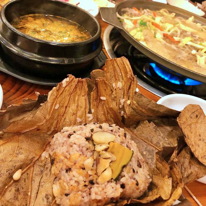6시내고향 부여 우렁이 연잎밥 맛집