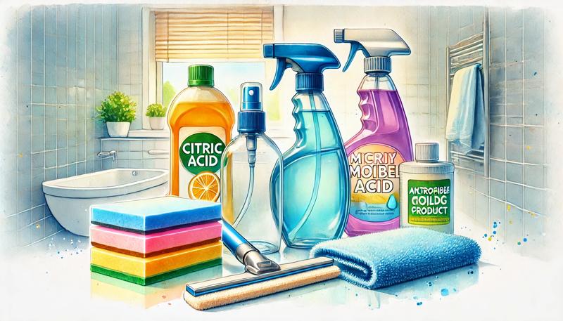 욕실 실리콘 곰팡이 제거, 간단하게 없애는 법