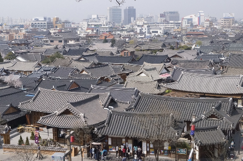 전주 한옥마을 전경