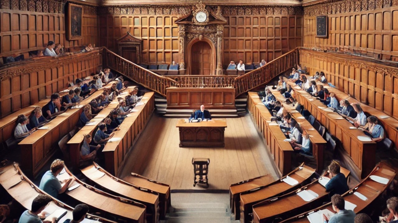 옥스퍼드 대학 내부