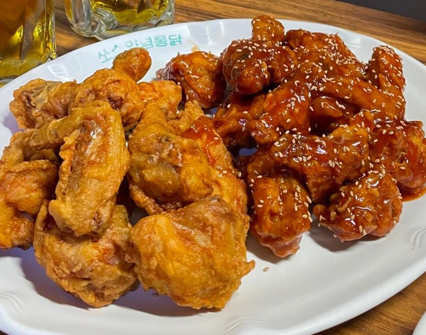 생활의달인 노포덕후달인의 옛날통닭 반반