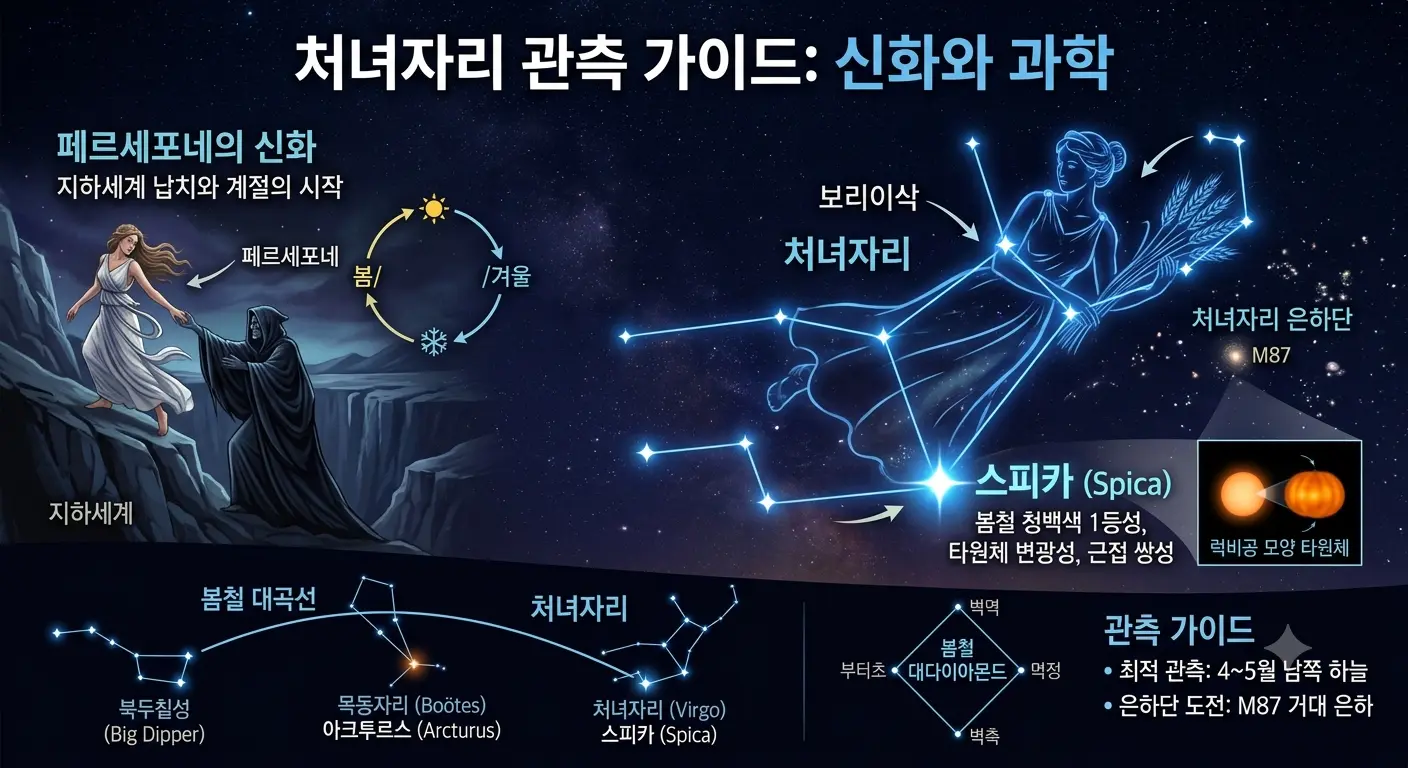 처녀자리 관측 가이드