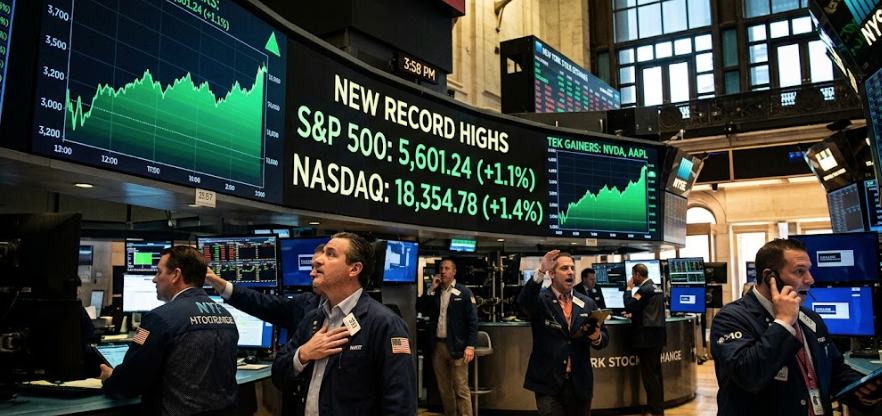 미국 주요 지수(S&P 500, 나스닥)가 연일 신고가를 갱신하며 강력한 상승세