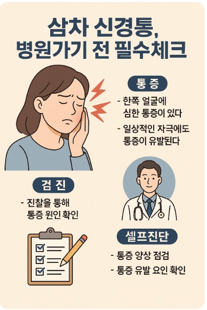 삼차신경통 병원가기 전 필수 체크