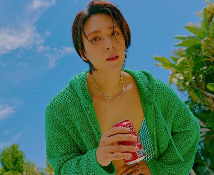 그룹 하이라이트의 손동운 인스타그램에서 캡쳐한 사진