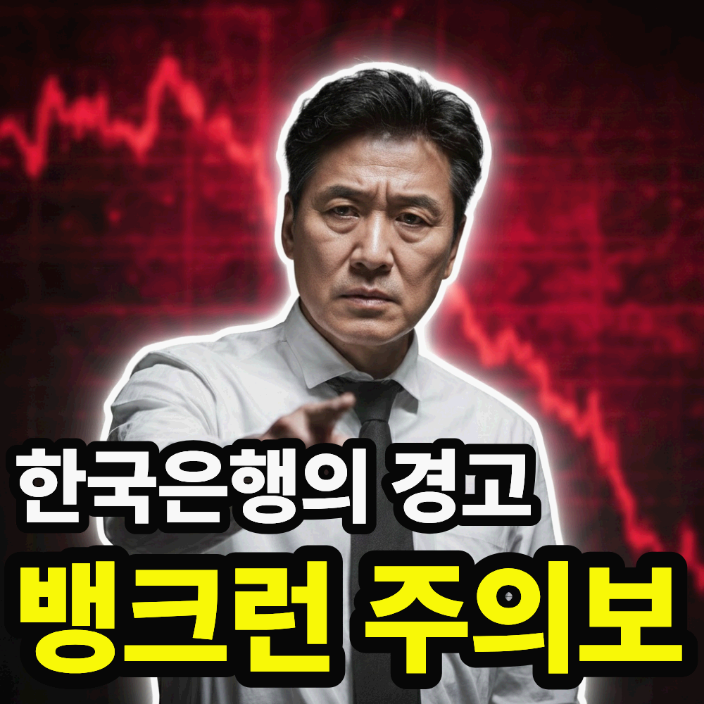 한국은행의 경고 뱅크런 주의보