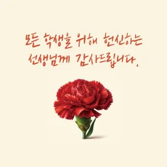 스승의 날에 감동 주는 영어 감사 문구와 축하 문자 모음_14