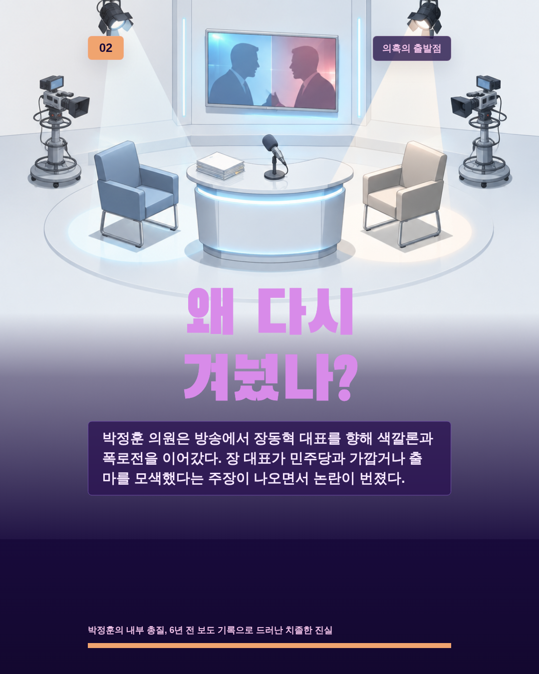 왜 다시 겨눴나?