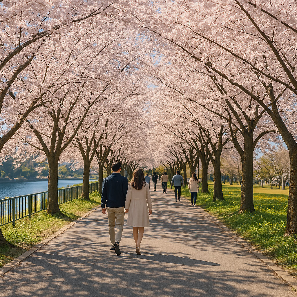 경기도 벚꽃축제 관련 사진