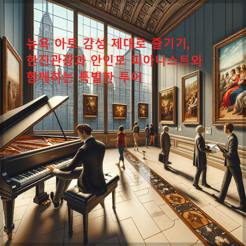 뉴욕 아트 감성 제대로 즐기기, 한진관광과 안인모 피아니스트와 함께하는 특별한 투어