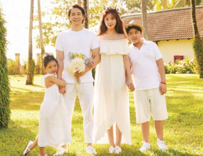 정시아-백도빈-가족