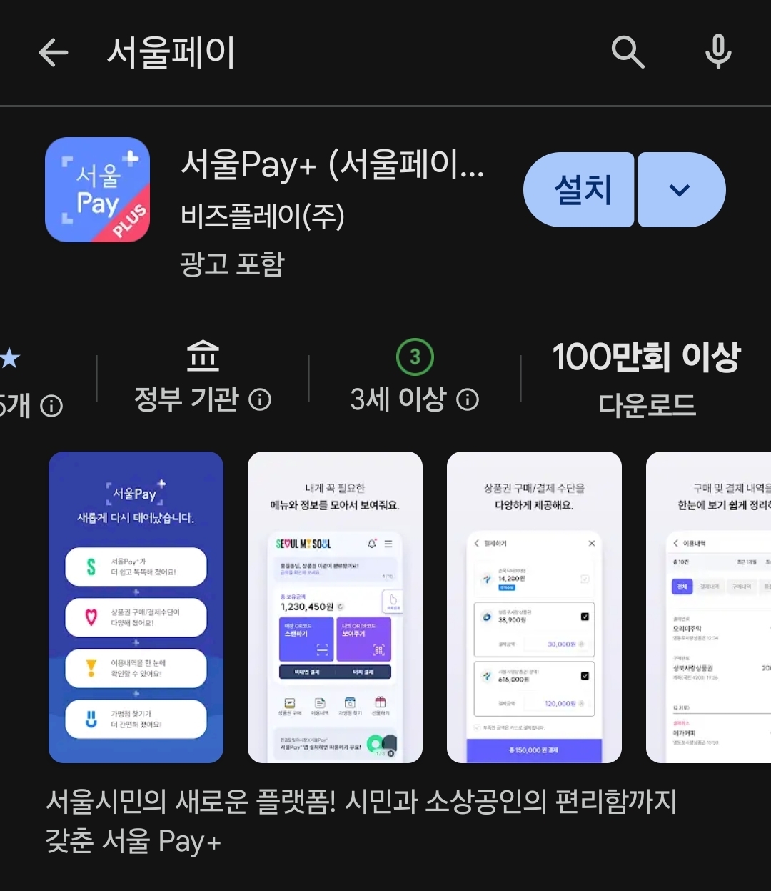 서울페이 사용법과 사용처 완벽가이드