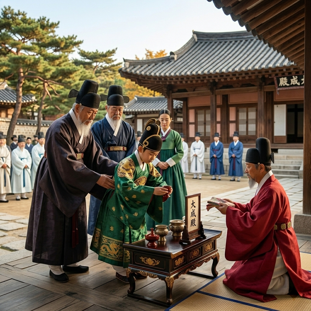 조선 세자 교육 (책봉식, 성균관 입학례, 서연 제도)
