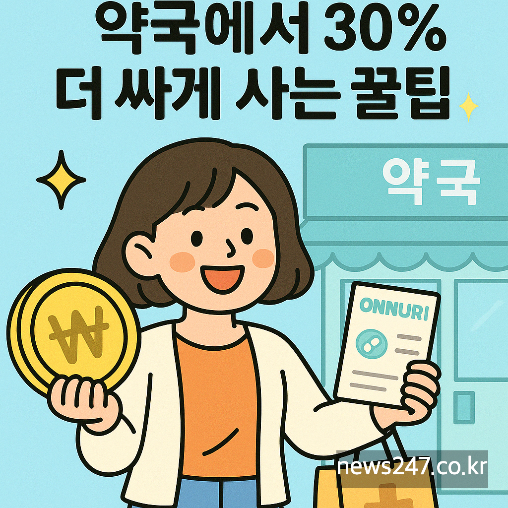 약국에서 약을 30% 이상 싸게 사는 방법 (최신)