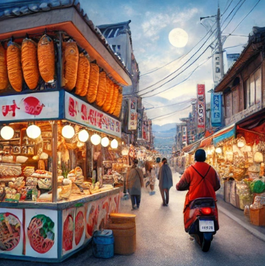 6시내고향 내토시장 장칼국수 소등뼈탕