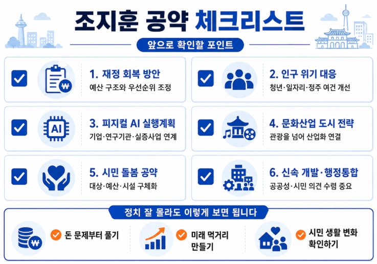 조지훈 전주시장 당선자 프로필·공약 총정리