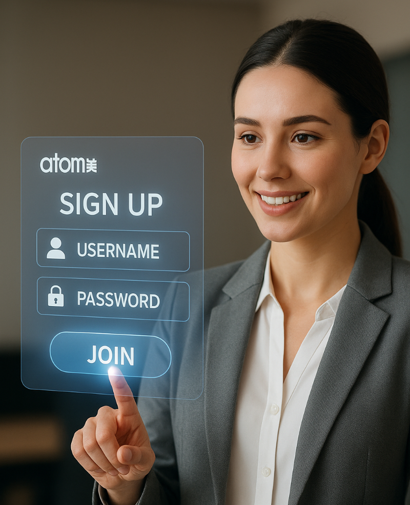 가입 완료 후 받은 회원번호(ID) 와 비밀번호로
Atomy Global 사이트에 로그인합니다.
💡 로그인 시 이메일 주소가 아니라,
회원가입 시 부여된 ID 번호를 입력해야 합니다.