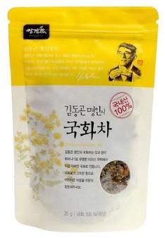 쌍계명차 김동곤명인의 꽃차&#44; 국화차&#44; 25g&#44; 1개