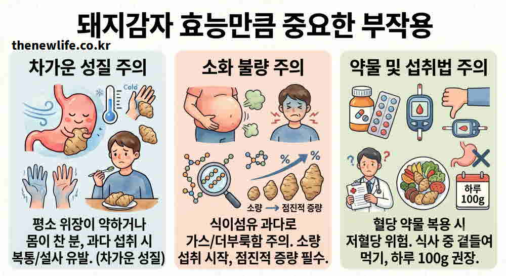 돼지감자 효능 부작용