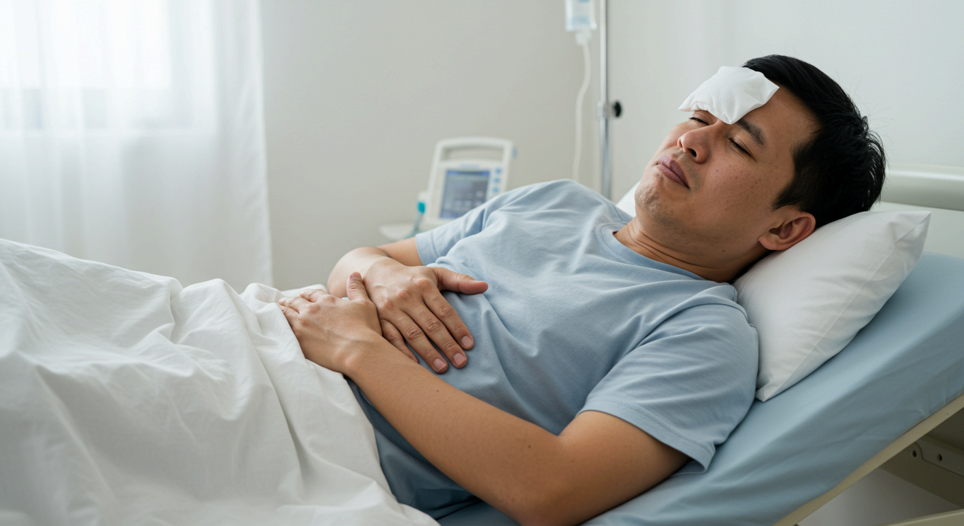 맹장염은 터지기 전에 수술하는 것이 가장 안전합니다.