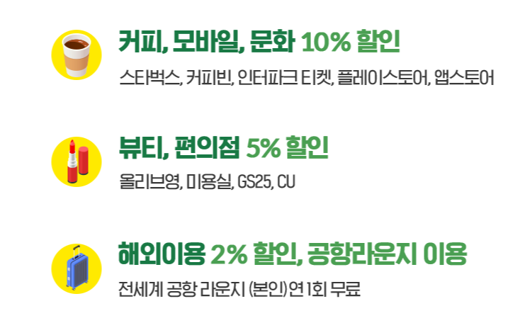 국민 노리2 체크카드 혜택