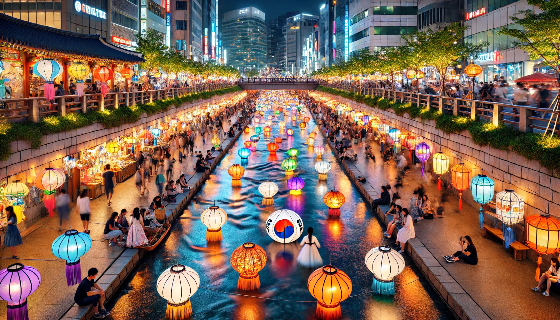 청계천 야간 산책의 절정, 2025 서울빛초롱축제 완벽 공략법