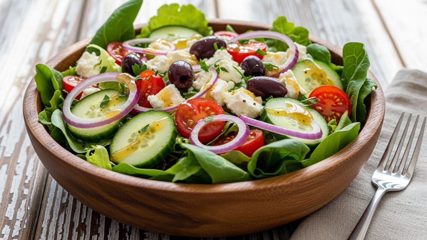 들깨소스샐러드