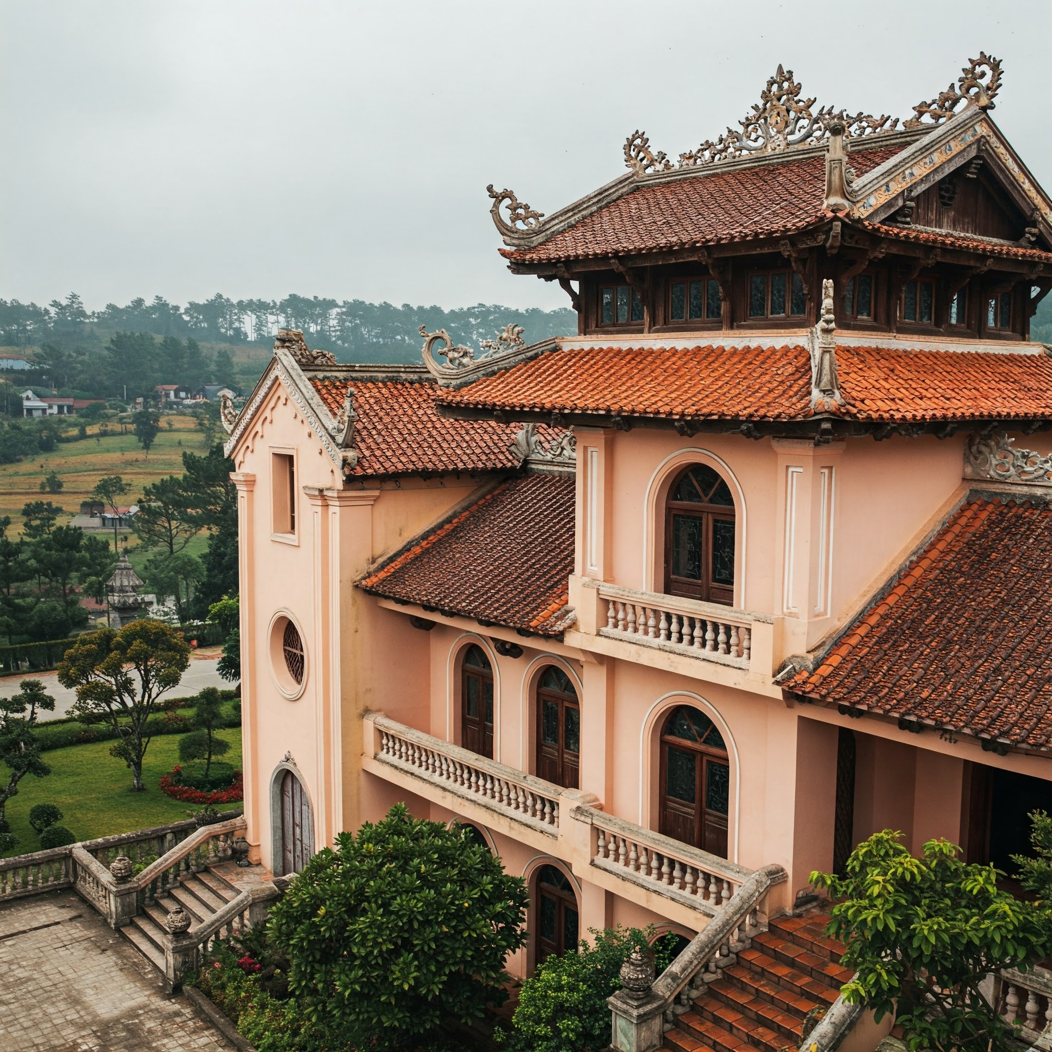 프랑스 영향을 받은 달랏 역사적배경 및 건축물 총정리