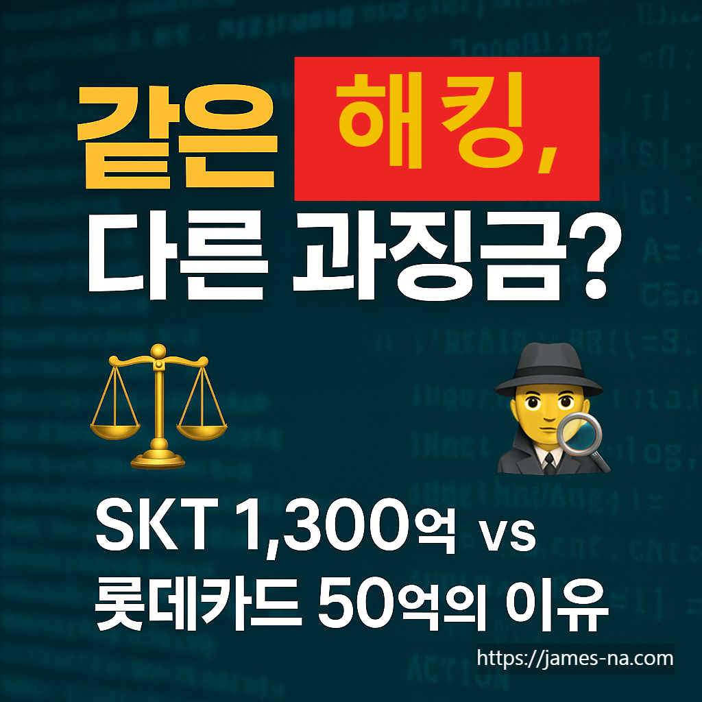 SKT 1,300억 vs 롯데카드 50억의 숨은 이유