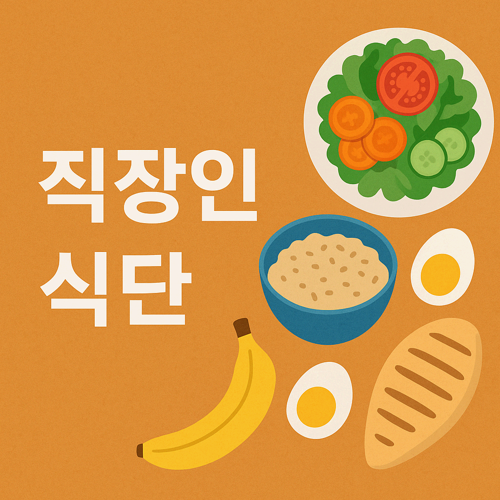 몸이 버티는 직장인을 위한 식사 관리 팁