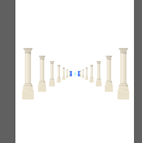 크기조절도구 일러스트레이터 연속 복사 사이즈 조절 09