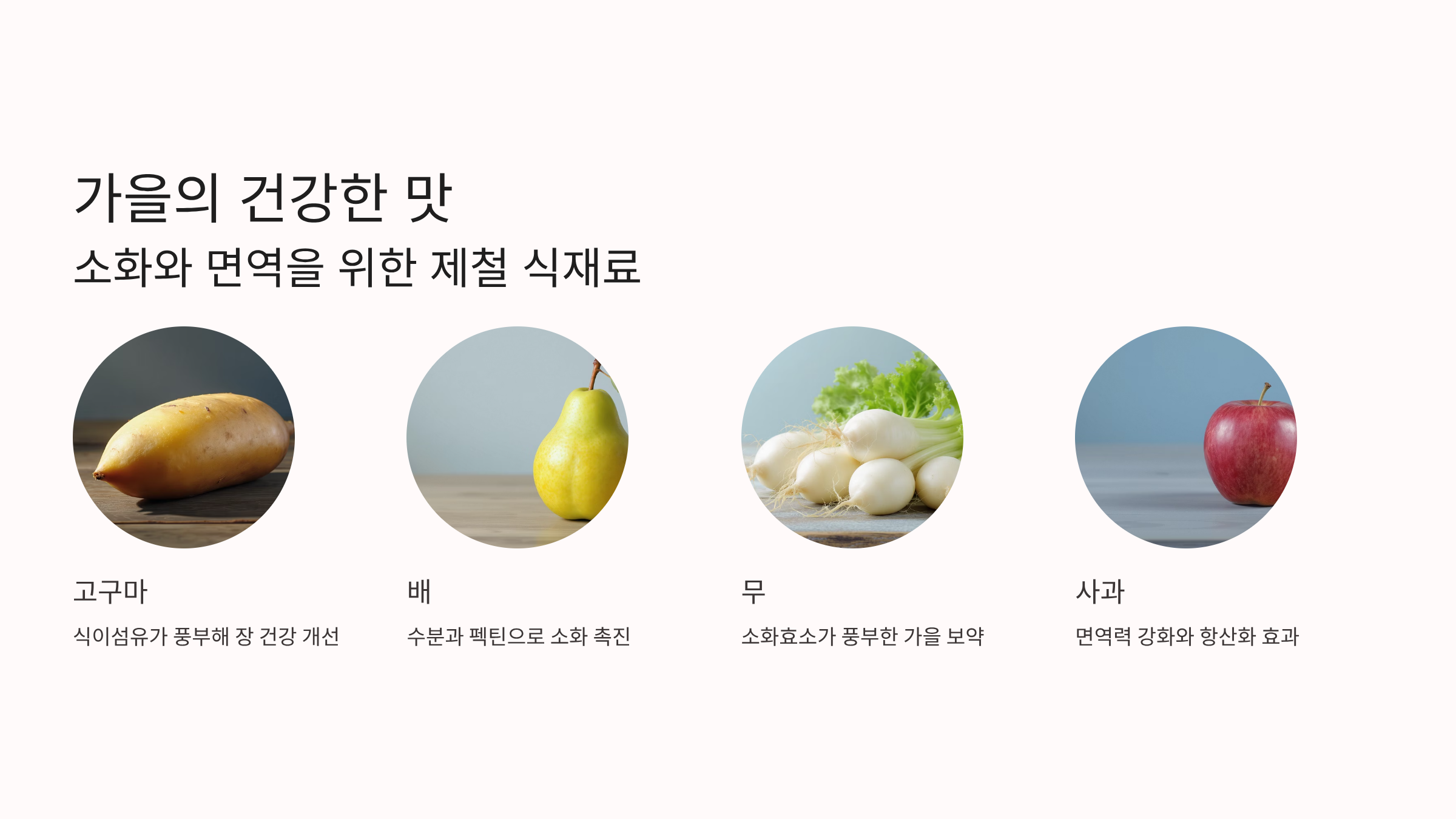 제철 음식으로 소화기 건강 지키는 완벽 가이드