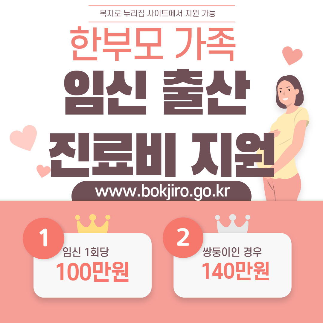 한부모 가족 임신 출산 진료비 지원(1)